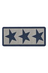 My Mat Stain Resistant Star Navy - Size: 67 cm x 150 cm - thumbnail 1