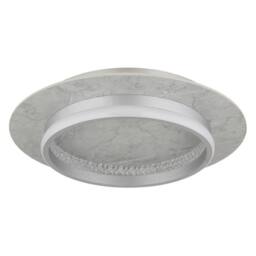 Netlighting Mary Semi Ceiling Light Silver 40cm LED Dimmable 2700-6500K Remote - thumbnail 2
