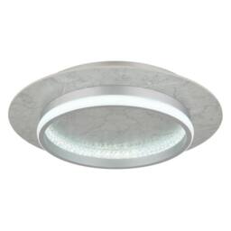 Netlighting Mary Semi Ceiling Light Silver 40cm LED Dimmable 2700-6500K Remote - thumbnail 5