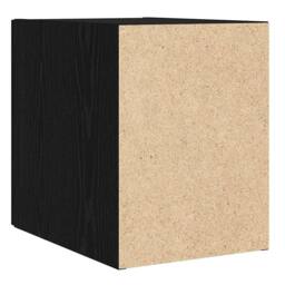 Berkfield Home Wall Cabinet Black Oak 30x42.5x40 cm Engineered Wood - thumbnail 7
