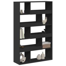 Berkfield Home Bookcase Black 100x33x156.5 cm Engineered Wood - thumbnail 3