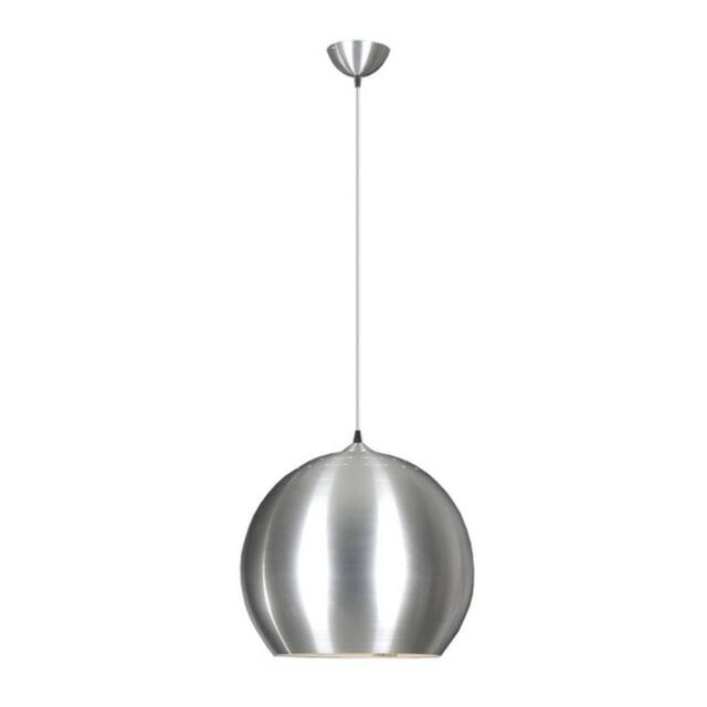 Netlighting Penta Dome Pendant Ceiling Lights Satin Nickel in Grey