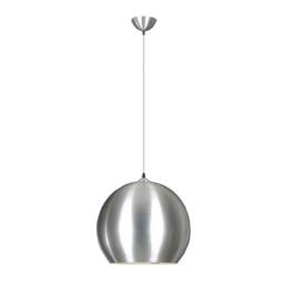 Netlighting Penta Dome Pendant Ceiling Lights Satin Nickel in Grey