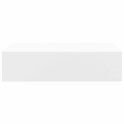 Berkfield Home Elegant Wall-mounted Drawer Shelves 2 pcs White 40x23.5x10 cm MDF - thumbnail 7