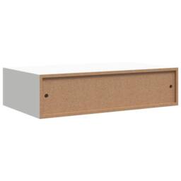 Berkfield Home Elegant Wall-mounted Drawer Shelves 2 pcs White 40x23.5x10 cm MDF - thumbnail 9