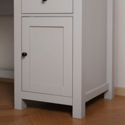 Home Garden Direct Wiltshire Storage Desk - Grey - thumbnail 3