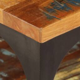 Berkfield Home Coffee Table with Shelf 100x60x35 cm Solid Reclaimed Wood in Brown - Size: 100 x 60 x 35 cm - thumbnail 5