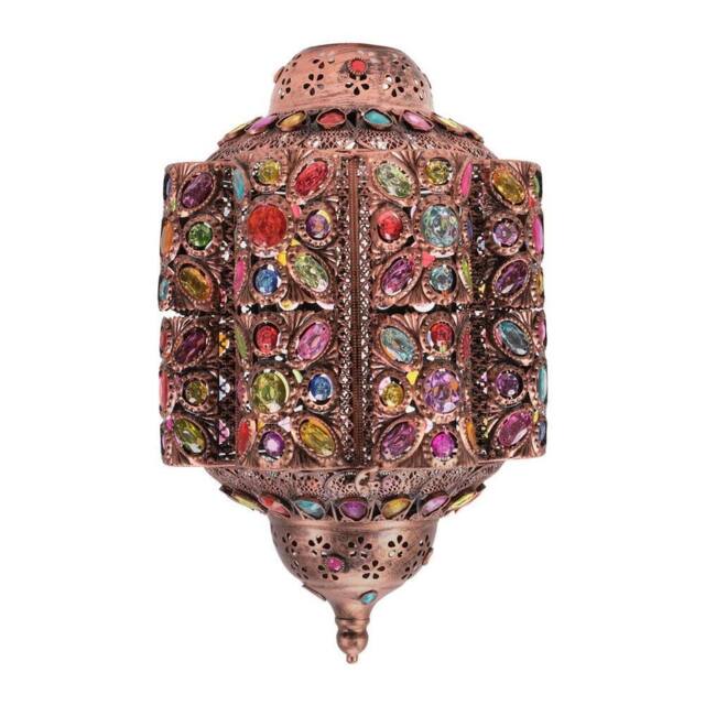 FLAVORA Not Add LED Bulb-Bronze Ceiling Shade Large Pendant Light in Bronze - image 1
