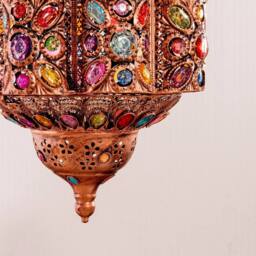 FLAVORA Not Add LED Bulb-Bronze Ceiling Shade Large Pendant Light in Bronze - thumbnail 5