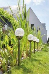 Luxform Solar Mambo Stainless Steel Spike Light 12pk in Silver - thumbnail 3