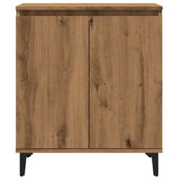 Berkfield Home Sideboard Artisan Oak 60x35x70 cm Engineered Wood in Brown - Size: 60 x 35 x 70 cm - thumbnail 4