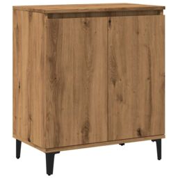 Berkfield Home Sideboard Artisan Oak 60x35x70 cm Engineered Wood in Brown - Size: 60 x 35 x 70 cm - thumbnail 2