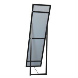 Harbour Housewares Square Full-Length Mirror - Freestanding Mirror for Bedrooms, Hallways in Black - thumbnail 5