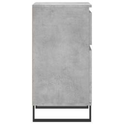 Berkfield Home Sideboards 2 pcs Concrete Grey 40x35x70 cm Engineered Wood - Size: 40 x 35 x 70 cm - thumbnail 8