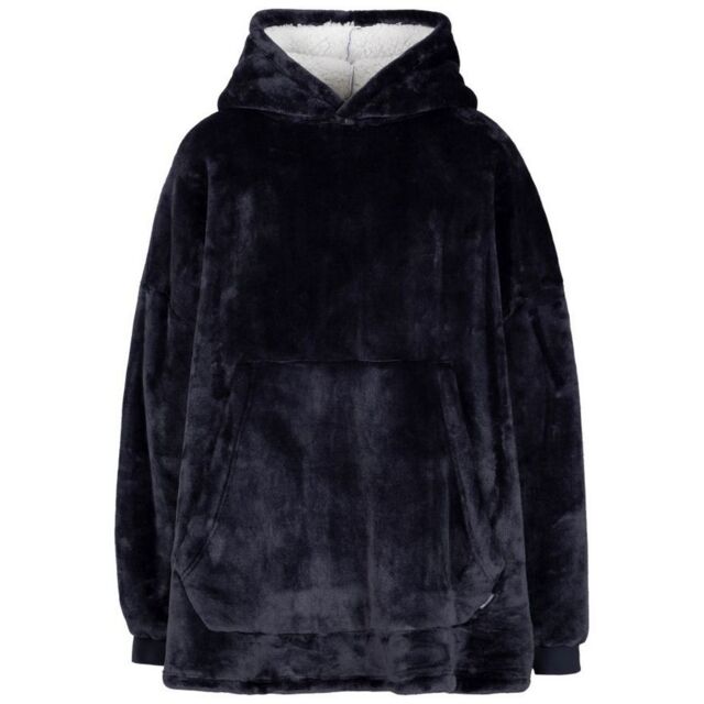 Trespass Women's Cosiness Oversized Hoodie Blanket in Navy - image 1