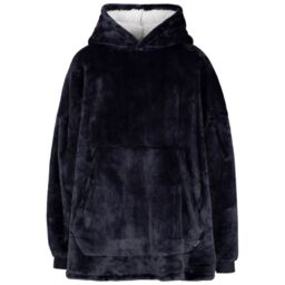Trespass Women's Cosiness Oversized Hoodie Blanket in Navy