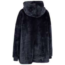 Trespass Women's Cosiness Oversized Hoodie Blanket in Navy - thumbnail 2