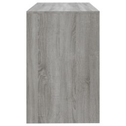 Berkfield Home Desk Grey Sonoma 101x50x76.5 cm Engineered Wood - thumbnail 6