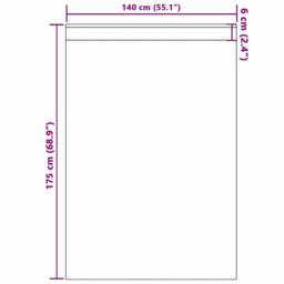 Berkfield Home Velvet Curtains 2 pcs with Eyelets Wine Red 175x140 cm - thumbnail 9