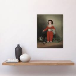 "Artery8 Red Manuel Portrait Francisco Goya Wall Art Poster Print - Size: W18"" x H24""" - thumbnail 4