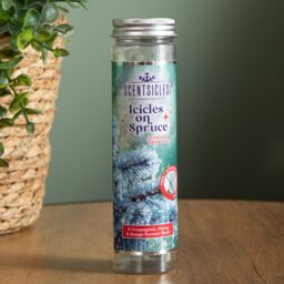 Samuel Alexander Icicles on Spruce Scented Christmas Scentsicles with 6 Hanging Hooks in Green - thumbnail 1