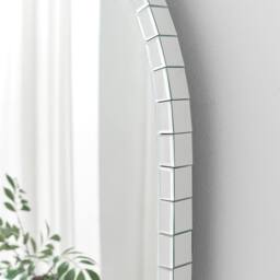 FurnitureboxUK Disco Large Glam Overmantel Arch Wall Mirror in Clear - thumbnail 3