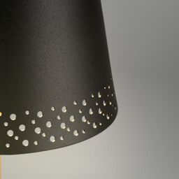 BRILONER Black Wood 2.6W Rechargeable LED Table Lamp - thumbnail 9