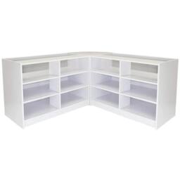 Monstershop Fusion Brilliant White Shop Counter & Retail Display Set - thumbnail 2