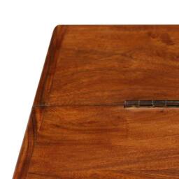 Berkfield Home Beautiful Coffee Table Solid Acacia Wood Honey Finish 110x55x35 cm in Brown - Size: 110 x 55 x 35 cm - thumbnail 6