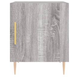 Berkfield Home Modern Bedside Cabinets 2 pcs Grey Sonoma 40x40x50 cm Engineered Wood - Size: 40 x 40 x 50 cm - thumbnail 6