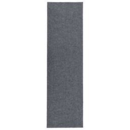 Berkfield Home Dirt Trapper Carpet Runner 100x400 cm Grey - Size: 100 cm diameter - thumbnail 2