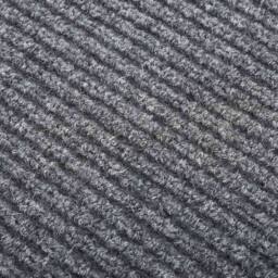 Berkfield Home Dirt Trapper Carpet Runner 100x400 cm Grey - Size: 100 cm diameter - thumbnail 3