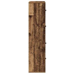 Berkfield Home Bookcase Old Wood 60x24x101.5 cm Engineered Wood in Brown - thumbnail 6