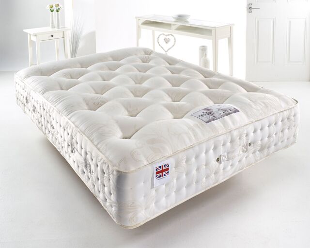Aspire Cashmere Ortho 1000 Pocket Mattress in White - Size: Double - image 1