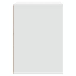 Berkfield Home Corner Chest of Drawers White 60x41x58 cm Engineered Wood - Size: 60 x 41 x 58 cm - thumbnail 6