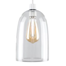 ValueLights Kira Silver Ceiling Pendant Shade - thumbnail 2