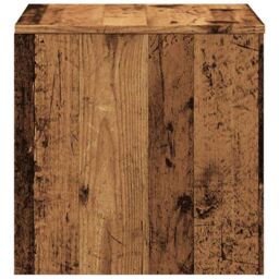Berkfield Home Side Tables 3 pcs Old Wood Engineered Wood in Brown - thumbnail 6