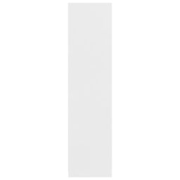 Berkfield Home Wardrobe with Drawers White 50x50x200 cm Engineered Wood - Size: 50 x 50 x 200 cm - thumbnail 5