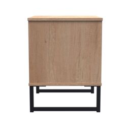Ready Assembled 2 U Fuji 2 Drawer Bedside Cabinet (Ready Assembled) in Natural - thumbnail 2