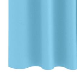 Berkfield Home Modern Curtains with Curtains 2 pcs Light blue 260 x 140 cm Polyester - thumbnail 6