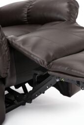 More4Homes Seattle Electric Automatic Recliner Home Lounge Bonded Leather Chair in Brown - thumbnail 6