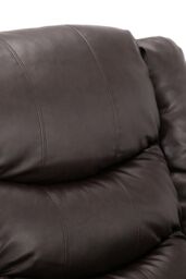 More4Homes Seattle Electric Automatic Recliner Home Lounge Bonded Leather Chair in Brown - thumbnail 5