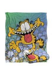 Garfield Goofy Face Silky Touch Super Soft Throw Blanket 152 X 127 cm in White - thumbnail 2