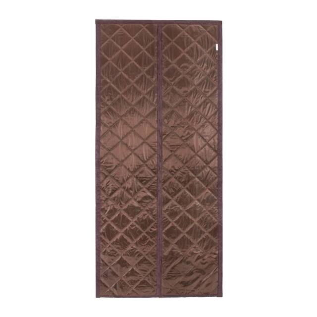 Nordara 38x84in Thermal Waterproof Door Curtain in Brown - image 1