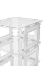 Living and Home 3-Layer Luxurious Style Detachable Shoe Rack in Clear - thumbnail 6