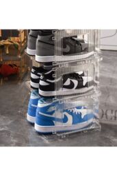 Living and Home 3-Layer Luxurious Style Detachable Shoe Rack in Clear - thumbnail 4
