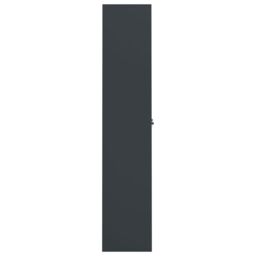 Berkfield Home File Cabinet Anthracite 105x40x180 cm Steel in Black - Size: 105 x 40 x 180 cm - thumbnail 5