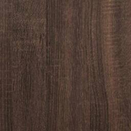 Berkfield Home Book Cabinet Brown Oak 65.5x33x107.5 cm Engineered Wood - thumbnail 8