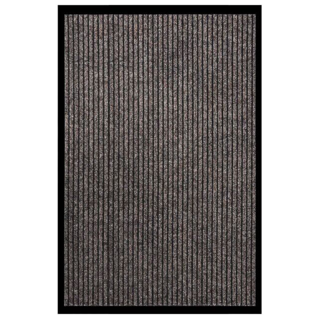 Berkfield Home Doormat Striped Beige 80x120 cm - image 1