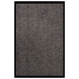 Berkfield Home Doormat Striped Beige 80x120 cm - thumbnail 1